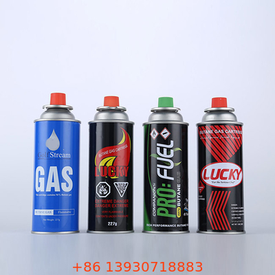 Straight Wall Butane Gas Container - Suitable for 40HQ 84864 Pieces