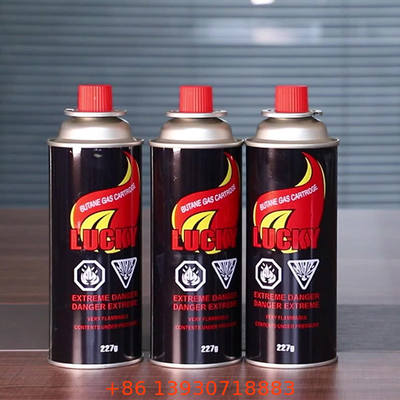 Butane Gas Canister - Commodity With CMYK 4 Color And Panton Color