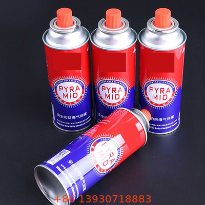Tinplate Butane Gas Canister for Hot Pot with Customized Logo