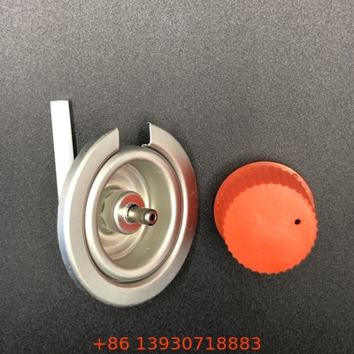 Portable Gas Stove Valve with Straight Valve Stem Type and Stainless Steel Spring