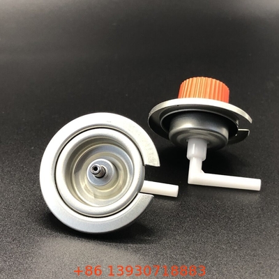 Straight Valve Stem Butane Gas Valve with Black Handle for and CGA 600 Inlet Thread