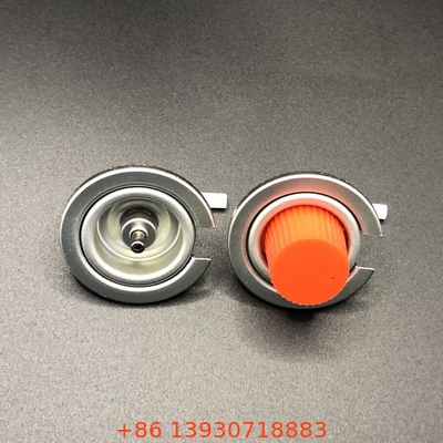 Straight Valve Stem Butane Gas Valve with Black Handle for and CGA 600 Inlet Thread