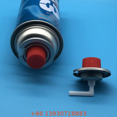 Stainless Steel Spring Camping Gas Valve with Inner Gasket Buna for Camping Equipment