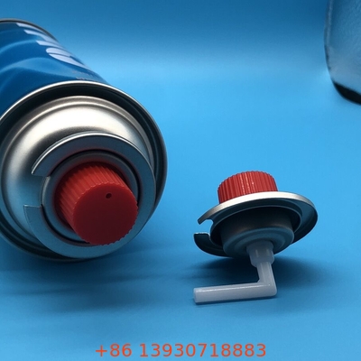 Stainless Steel Spring Camping Gas Valve with Inner Gasket Buna for Camping Equipment