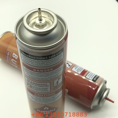 Red Plastic Butane Gas Valve Stem for Universal Lighter Refill