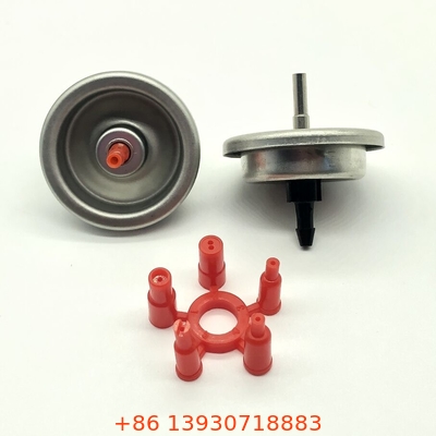 Inner Buna Gasket Butane Gas Lighter Valve for Cigarette Lighter with Mounting Cup