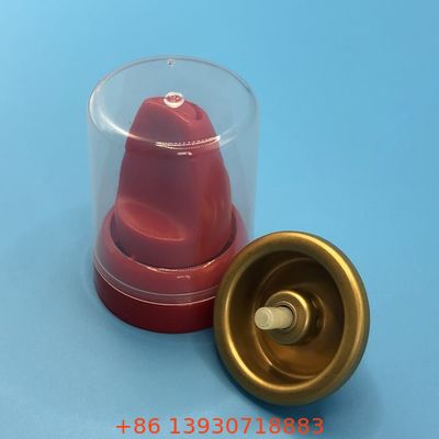 Inverted Aluminum Aerosol Valve Lightweight Aluminum Valve for Hair Mousse
