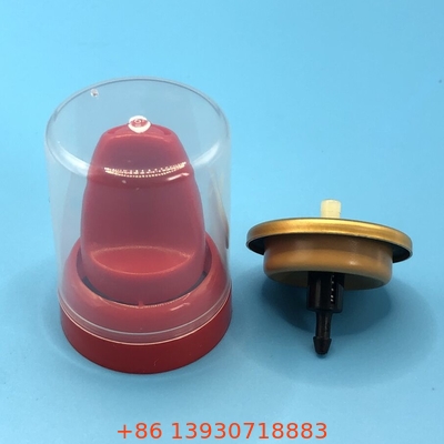 1 Inch Aluminum Aerosol Valve For Hair Styling And Conditioning Foams