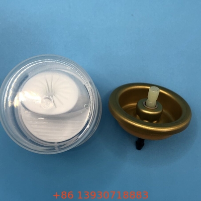 1 Inch Silver/Golden Aluminum Aerosol Foam Valve for Hair Mousse Sprays