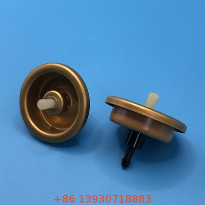 1 Inch Silver/Golden Aluminum Aerosol Foam Valve for Hair Mousse Sprays