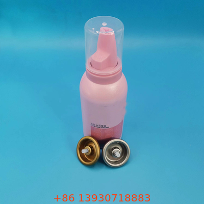 Smooth Dispensing Aerosol Valve for Hair Curl Defining Mousses