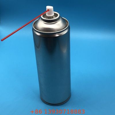 High-Pressure Concentrated Stream Aerosol Spray Valve with Chemical-Resistant Construction for 360-Degree Engine Cleaning