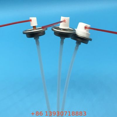 High-Pressure Concentrated Stream Aerosol Spray Valve with Chemical-Resistant Construction for 360-Degree Engine Cleaning