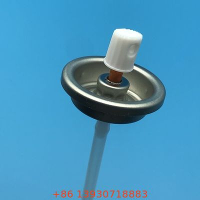 High-Pressure Concentrated Stream Aerosol Valve for Carburetor Cleaner with Chemical-Resistant Construction and 360-Degree Operation