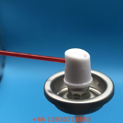 High-Pressure Concentrated Stream Aerosol Valve for Carburetor Cleaner with Chemical-Resistant Construction and 360-Degree Operation