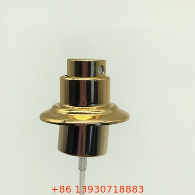Premium Perfume Pump Mist for Luxury Fragrance Brands with Gold Finishes