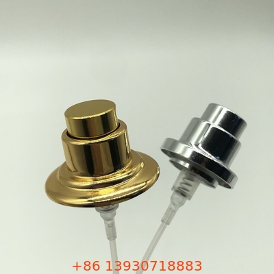 OEM Crimp Top Sprayers for Luxury Fragrance Brands with Gold & Silver Finishes