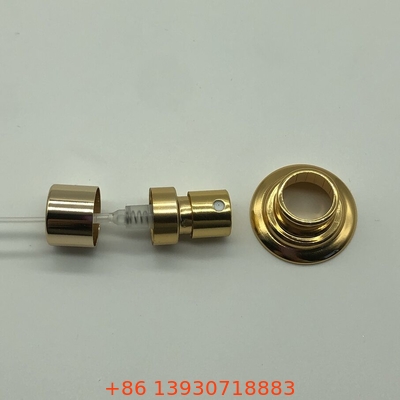 OEM Crimp Top Sprayers for Luxury Fragrance Brands with Gold & Silver Finishes