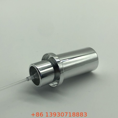 The Precision-Engineered Silver Perfume Pump with a Consistent Controlled Mist Resistant Metallic Finish
