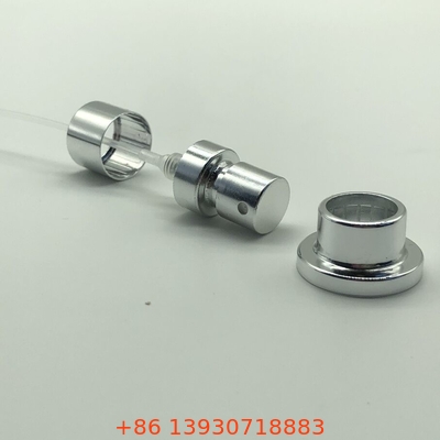 The Precision-Engineered Silver Perfume Pump with a Consistent Controlled Mist Resistant Metallic Finish