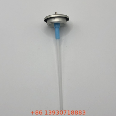 High-Performance One Inch Air Freshener Metered Valve with Silver Aluminum Metal Type