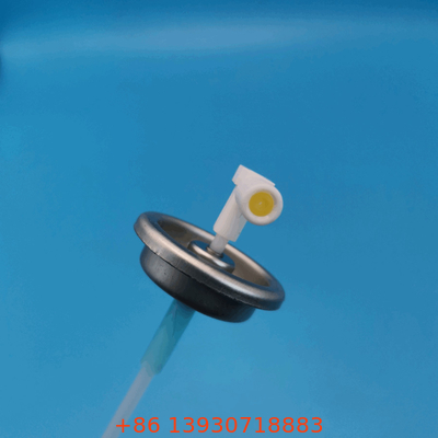 Silver Aluminum Metered Aerosol Valve for Universal Compatibility