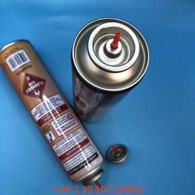 Ergonomic Gas Lighter Refill Valve with Buna Outer Gasket for Strict Control System