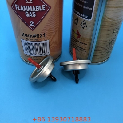 Ergonomic Gas Lighter Refill Valve One Inch Strict Control System And Short Lead Time