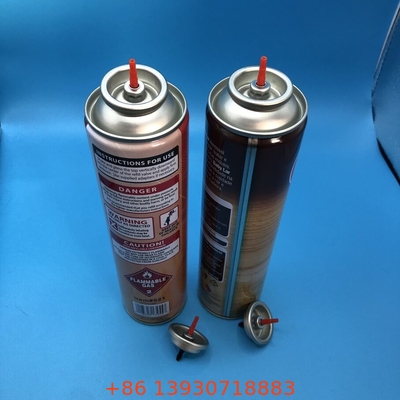 Soltted Housing Gas Lighter Refill Valve with Buna Inner Gasket for Metal And Plastic
