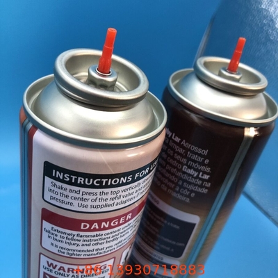 Stainless Steel Spring Lighter Refill Valve for Inverted Housing Performance