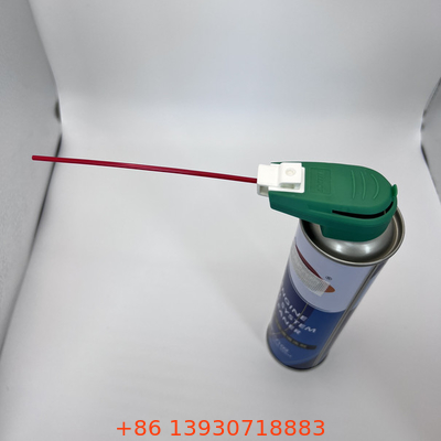 27.34mm Height Aerosol Actuator with Free Sample and PP Extention Tube