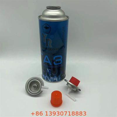 Straight Wall Butane Gas Vessel with Customized Logo and Custom Design