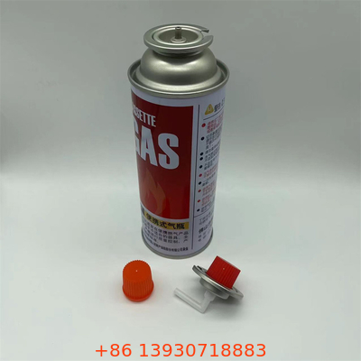 Orange Etc Butane Gas Canister for Lighter Gas and Straight Wall