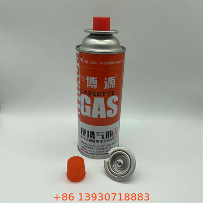 Orange Etc Butane Gas Canister for Lighter Gas and Straight Wall