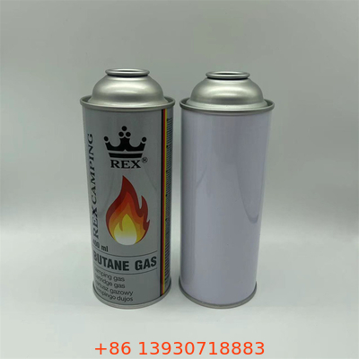 Outdoor Activities Butane Gas Canister with Straight Wall Tinplate