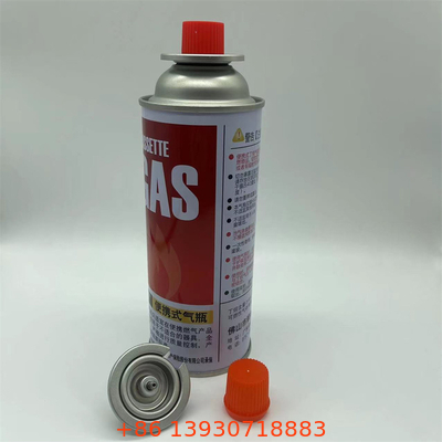 Orange Etc Butane Gas Canister for Lighter Gas and Straight Wall