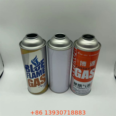 Straight Wall Butane Gas Vessel with Customized Logo and Custom Design