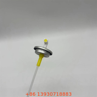 Button Actuator Silver Aluminum Spray Rate One Inch Air Freshener Metered  Valve Actuator