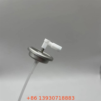 Aluminum Button Actuator Metered Aerosol Valve for Gasket Sealing