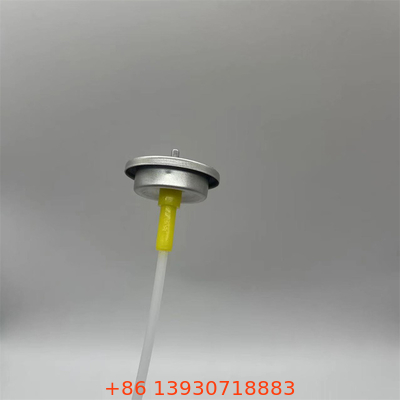 Aluminum Mist Aerosol Valve With Free Sample Silver Color Universal Compatibility