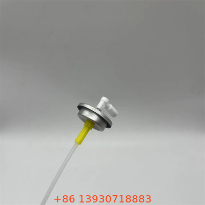 Aluminum Mist Aerosol Valve With Free Sample Silver Color Universal Compatibility