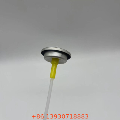 Sealing Type Gasket Aluminum Metered Aerosol Valve for 200mcl Spray Rate and Efficiency