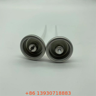 Button Actuator Aluminum Aerosol Valve with Mist Spray Pattern in 50-200mcl Rates