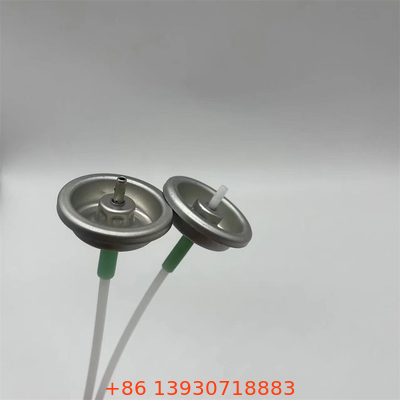 Button Actuator Aluminum Aerosol Valve with Mist Spray Pattern in 50-200mcl Rates