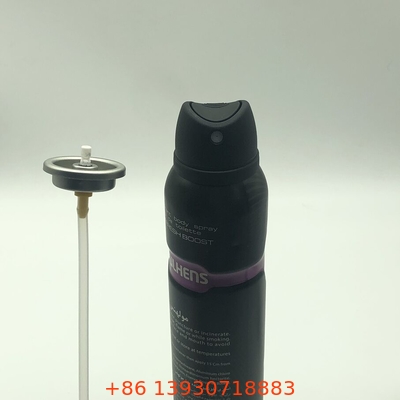 Unscented Fresh Fragrance Deodorant Body Spray Valve for Unisex Gender