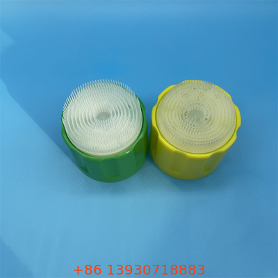 Aerosol Scrubbing Brush Cap for Touchless Car Wash Soap & Wax Foam