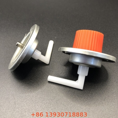 Straight Valve Stem Butane Gas Valve with 1/4 Inch NPT Outlet Thread and Buna Outer Gasket