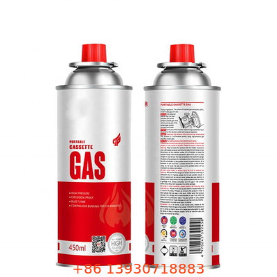 Butane Stove Aerosol Valve with Red Protective Cap and Precision Flow Control Knob