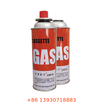 Butane Stove Aerosol Valve with Red Protective Cap and Precision Flow Control Knob