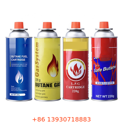 Sturdy Butane Gas Vessel for Butane Gas Cartridge and Lighter Gas Usage